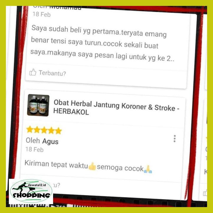 

Obat Herbal- Herbakol - Obat Herbal Jantung Koroner, Kolestrol, Pengencer Darah 6Eruio46-