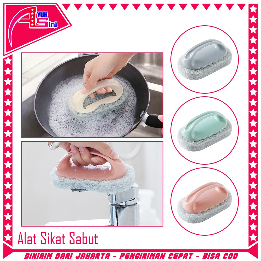 Sikat Sabut Piring Cuci Wastafel Alat Pembersih Sikat Sabut Piring Cuci Wastafel Alat Pembersih