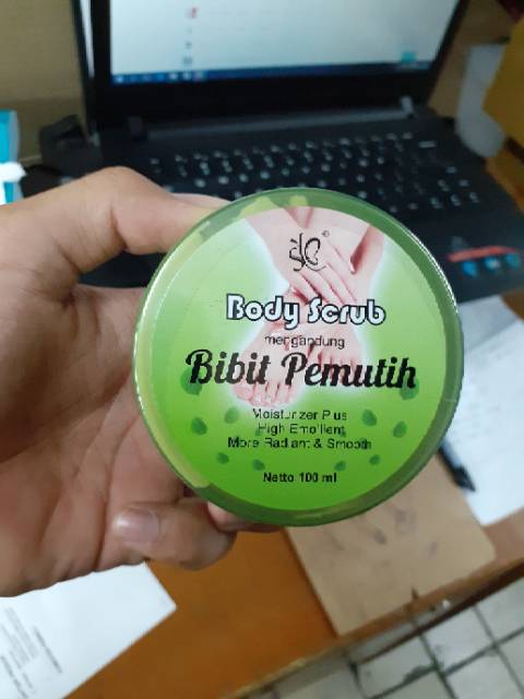 BODY SCRUB BIBIT PEMUTIH SYB BPOM