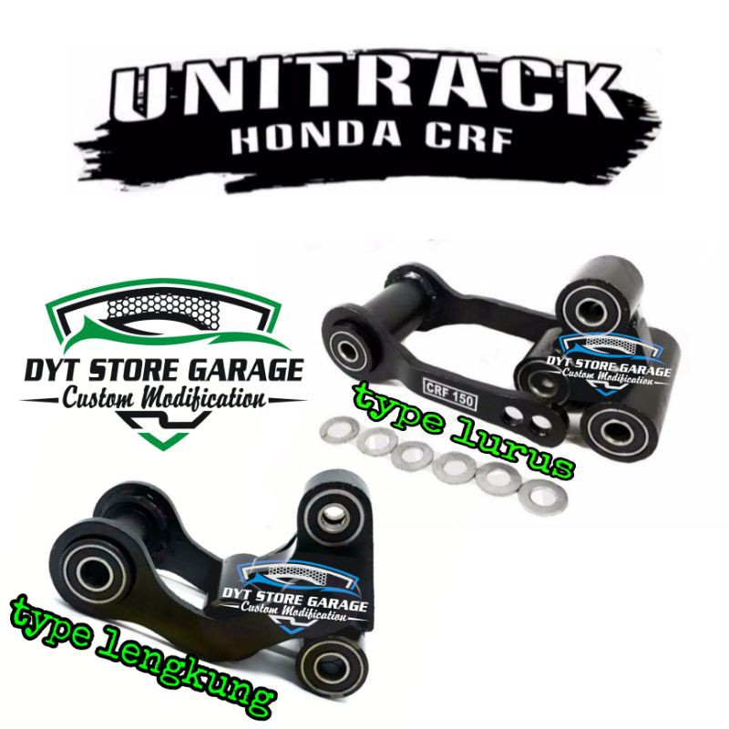 UNITRACK PROLINK HONDA CRF 150L - SUSPENSI PENINGGI SHOCK BELAKANG HONDA CRF 150L | SPAREPART VARIAS