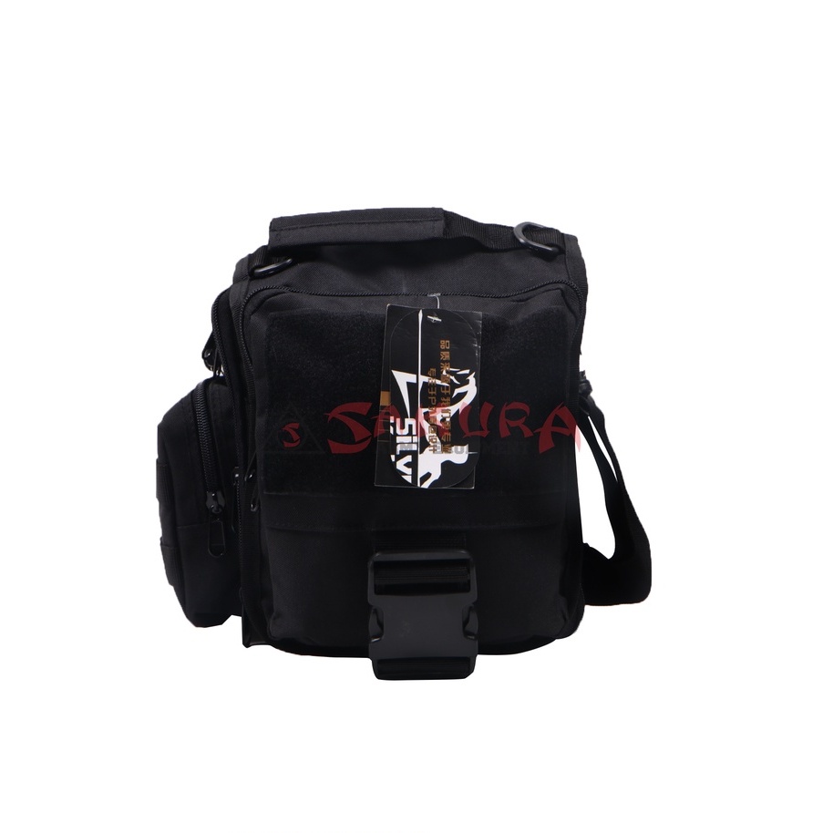 Tas Selempang Tactical 8001 Import Hitam