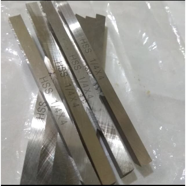 Pahat bubut hss 1/4 x 4"