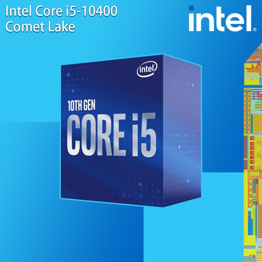 Processor Intel Core i5-10400 Up to 4.3GHz Socket LGA 1200 Comet Lake