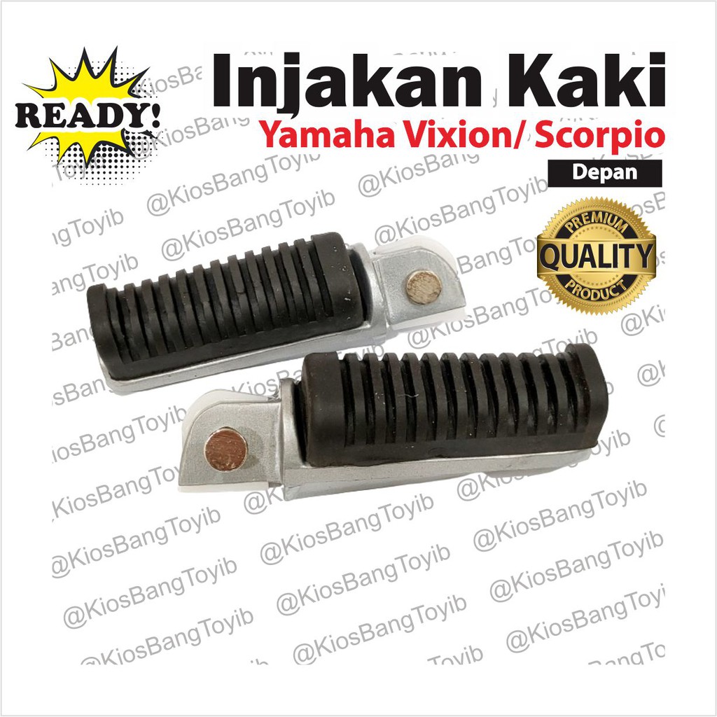 Karet Footstep Barstep Depan/Pijakan Kaki Depan Yamaha Vixion Scorpio (YUSHO)