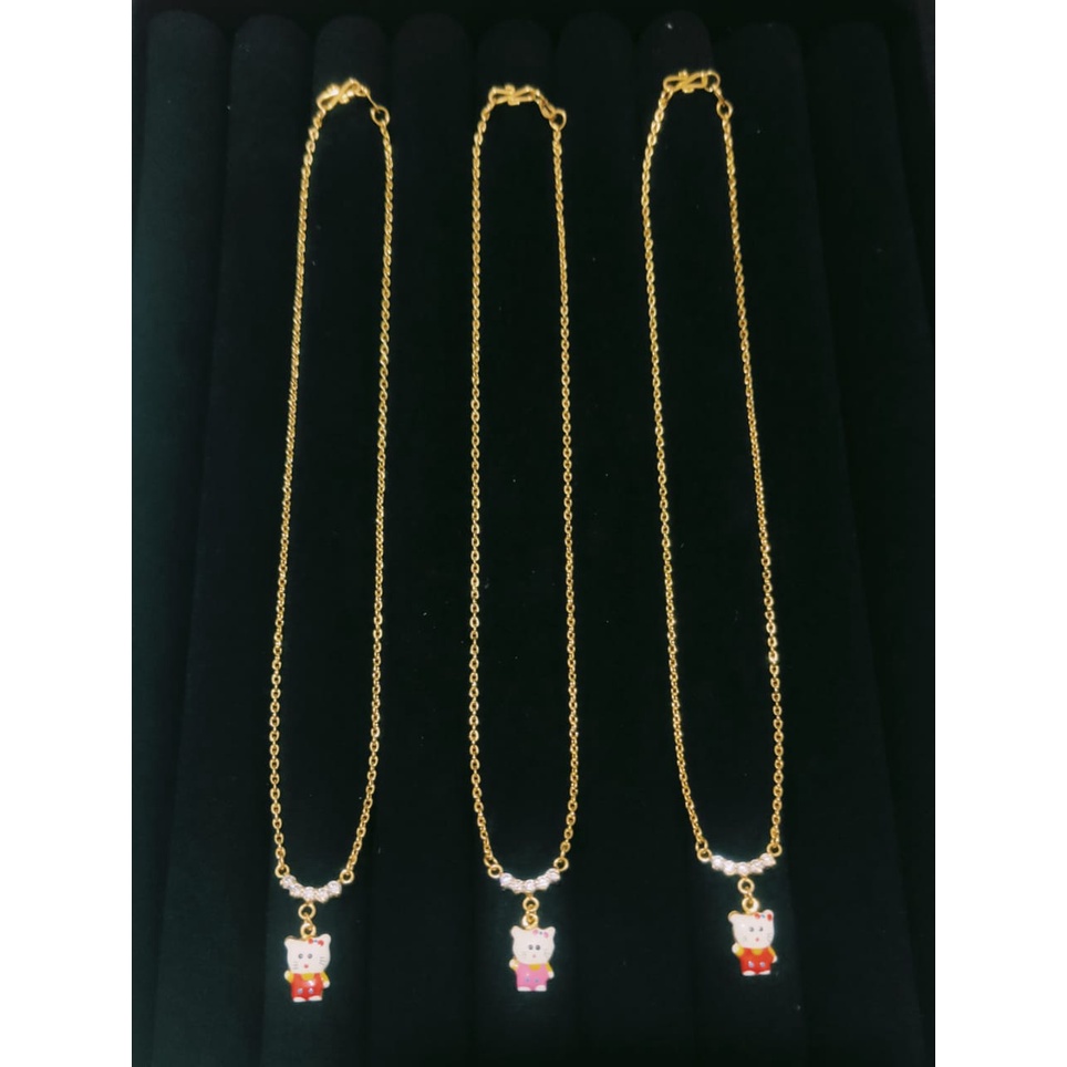Kalung Anak Emas Muda 2 Gram kalung hellokitty