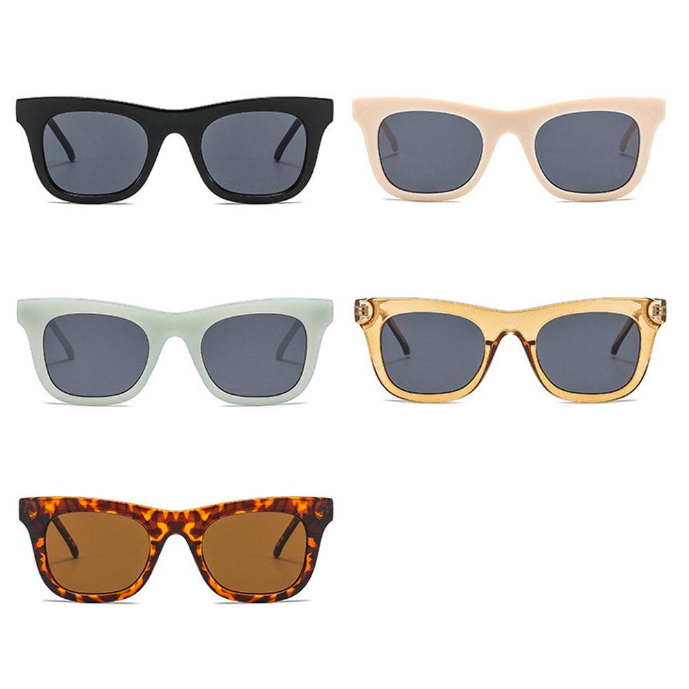 Mxbeauty Kacamata Kotak Fashion Vintage Travel Vision Care Jelly Warna Wanita Eyewear