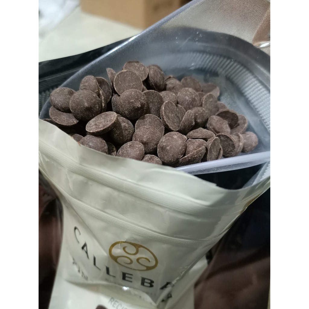 

Callebaut Dark Chocolate 811 - Cokelat Repack 500gr