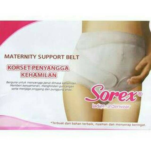 KORSET PENYANGGA KEHAMILAN KORSET HAMIL - SOREX MATERNITY SUPPORT BELT