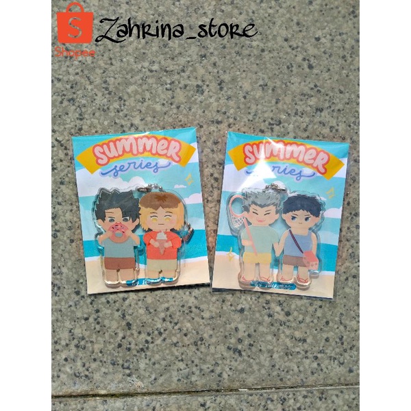 

HAIKYUU SUMMER COUPLE KEYCHAIN