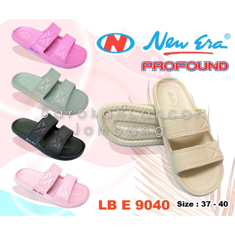 SANDAL SLOP WANITA NEW ERA LB E 9040 100% ORIGINAL BY NEW ERA