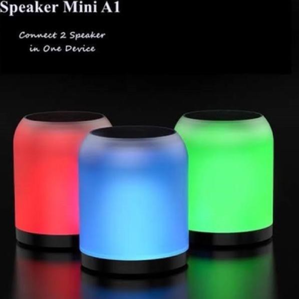 SPEAKER A1 mini Smart Touch Lamp Bluetooth Speaker Lampu Bunglon Speaker Bluetooth + Lampu tidur A1