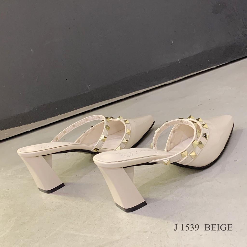 SEPATU WANITA HEELS PLATFORM FASHION J 1539 (SALE)