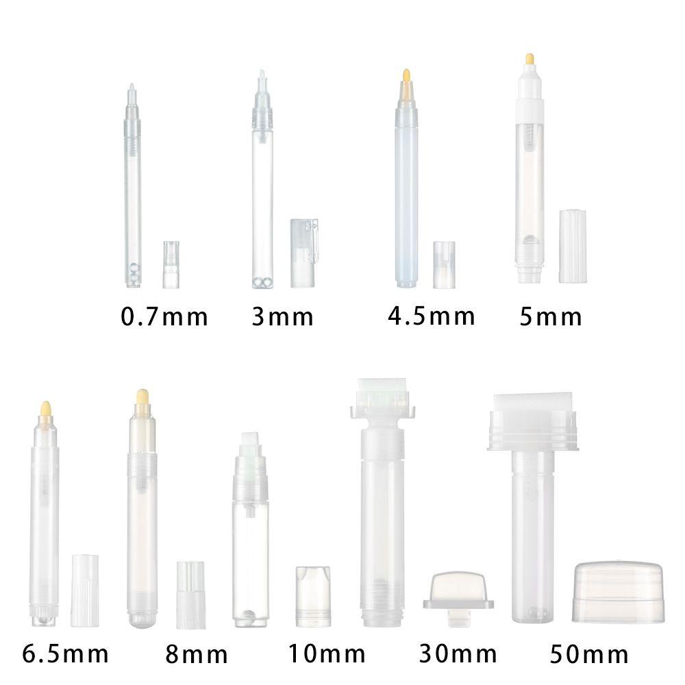 Wonder Paint Pen Aksesoris Alat Tulis Transparan Barel Tabung Batang Kosong