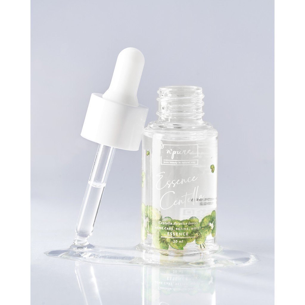 NPURE Paket Face Wash + Toner + Essence (Cica / Acne Series)