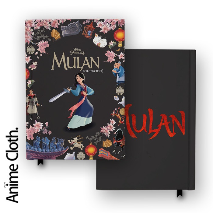 

Buku Catatan Notebook Mulan 5 Custom Nama Jurnal Diary Hardcover A5 A6