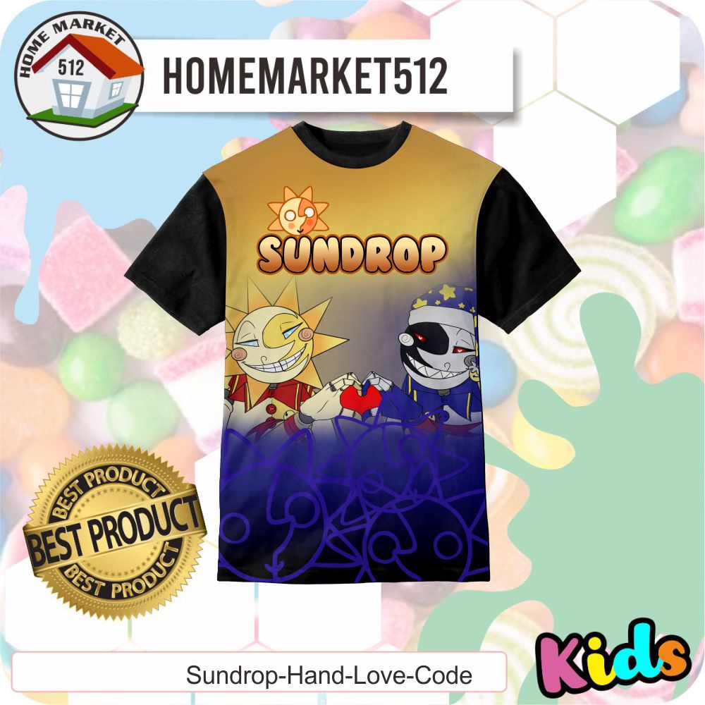 Kaos Anak Sundrop Hand Love Code Kaos Anak Laki-Laki Dan Perempuan | HOMEMARKET512