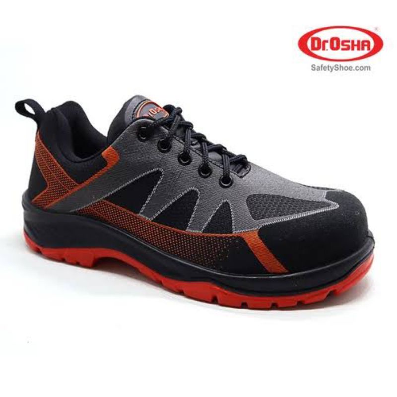 Sepatu kerja Safety shoes Dr.Osha 9107 wolfar lace up
