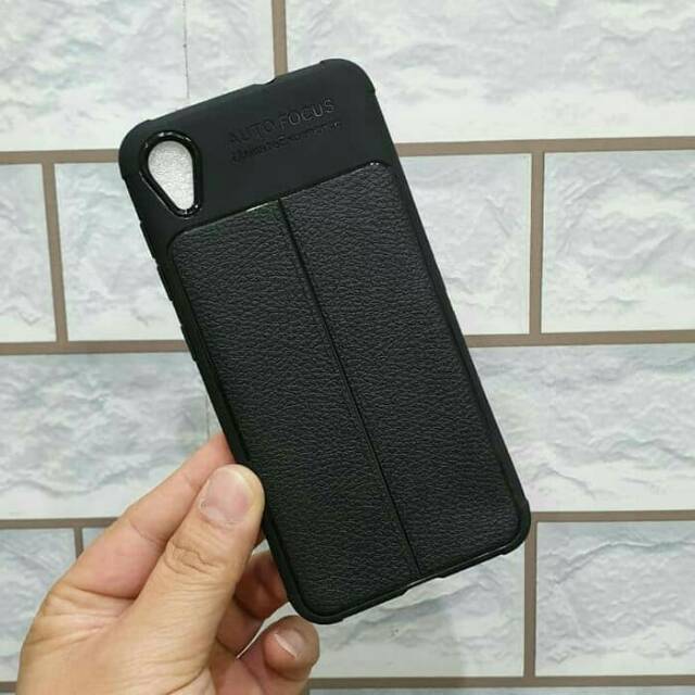 ZENFONE LIVE L1/ZA550KL CASE AUTOFOCUS LEATHER SOFTCASE AUTOFOCUS