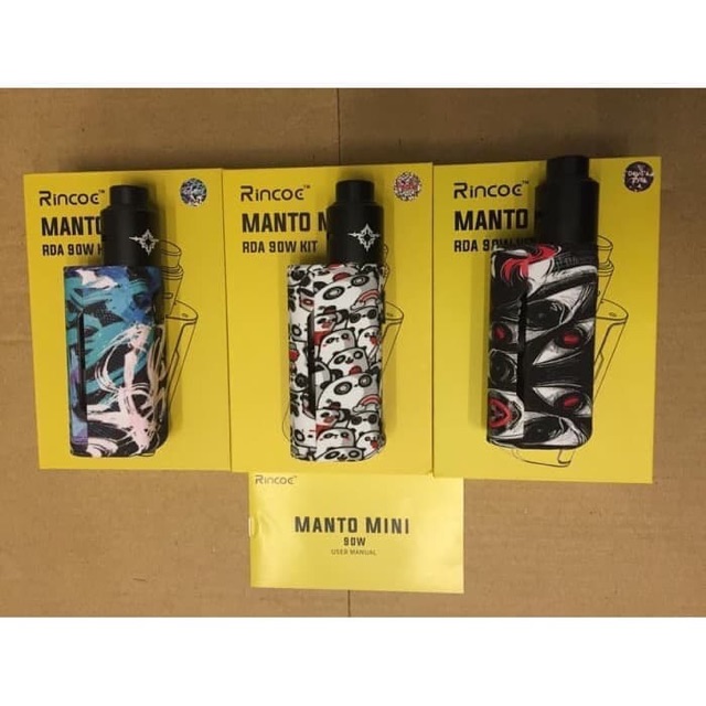 authentic VAPE RINCOE Manto Mini Kit 90W MOTIF