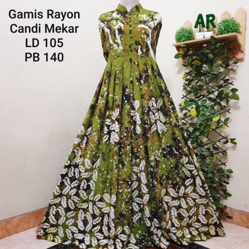 GAMIS TWILL RAYON CANDI MEKAR