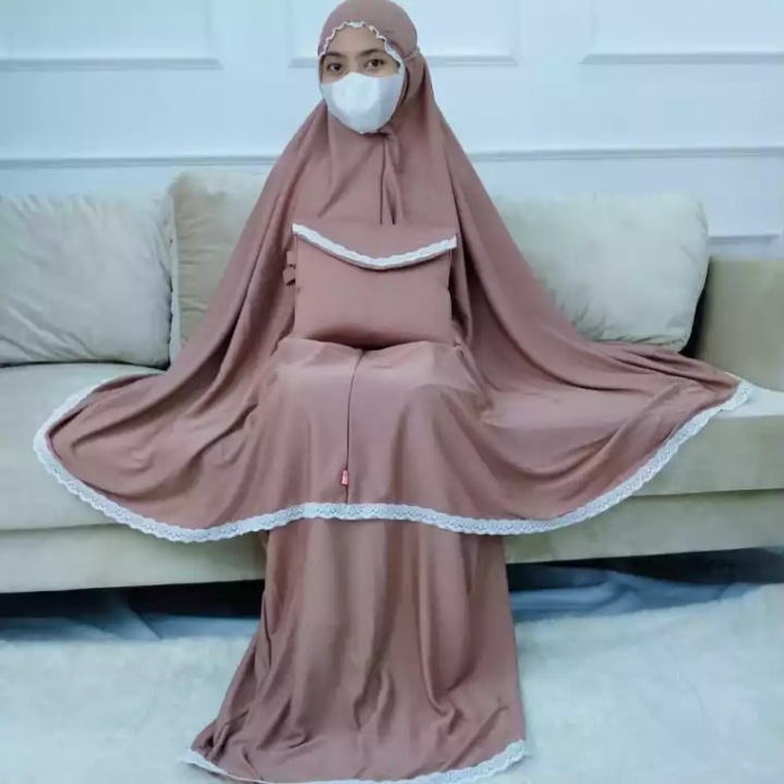 MUKENA ANAK TANGGUNG TERBARU SHEILA RENDA FREE TAS  PRALATAN SHOLAT MUKENA POLOS PITACOD MUKENA ANAK TANGGUNG TERBARU SHEILA RENDA FREE TAS