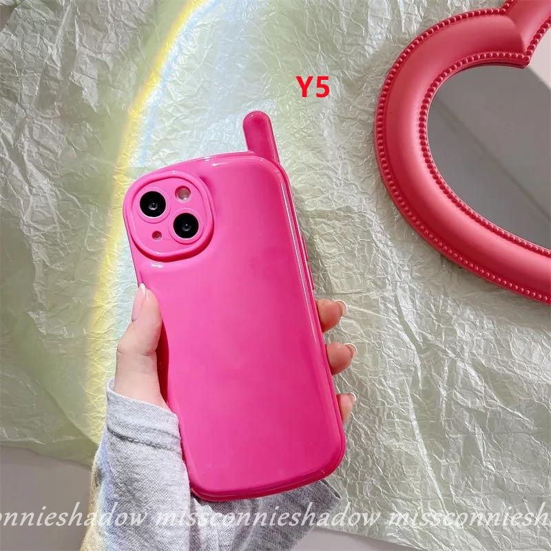 Soft Case TPU Glossy Warna Permen Macaron Untuk iPhone 13 11 12 Pro Max 11 Pro Max 13 Pro Max 7 8 Plus