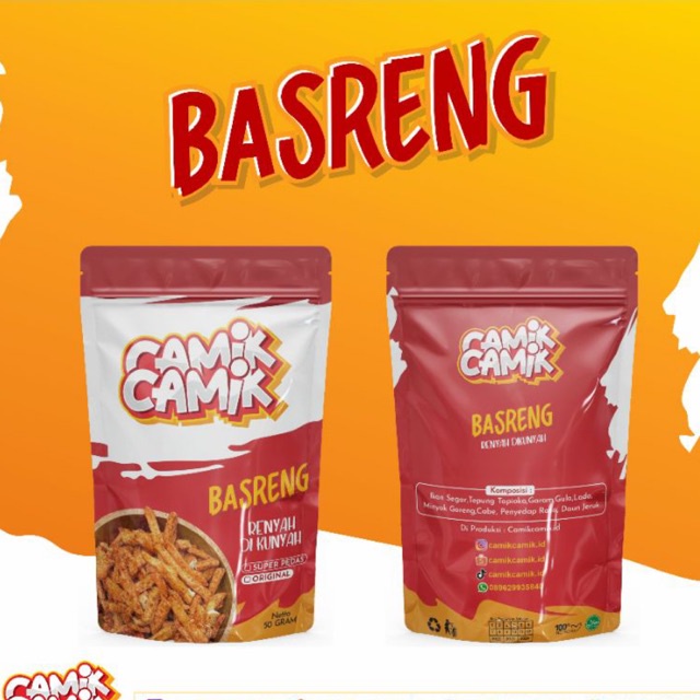 

Basreng super pedas 100 gr Camilan by camikcamik