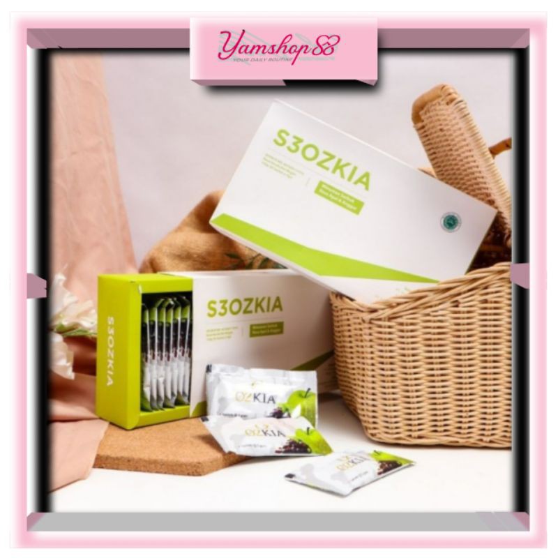 ☀️ YAMSHOP88 ☀️ S3OZKIA ECER SACHET 5gr S3 OZKIA MINUMAN ANTI OKSIDAN S3GLUCO GLUCO MAKASSAR