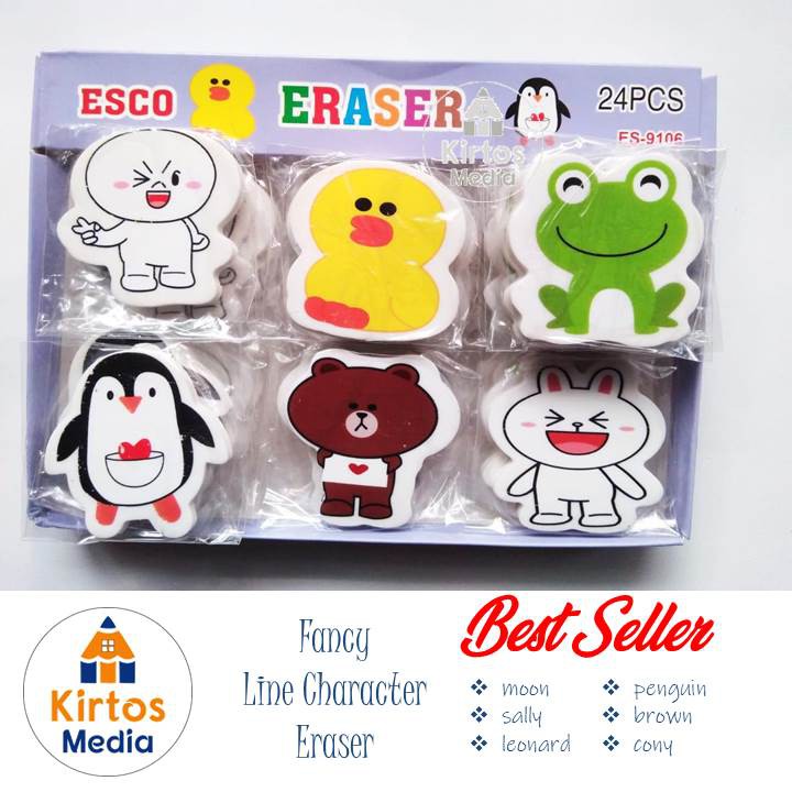 

Penghapus Fancy Karakter Line