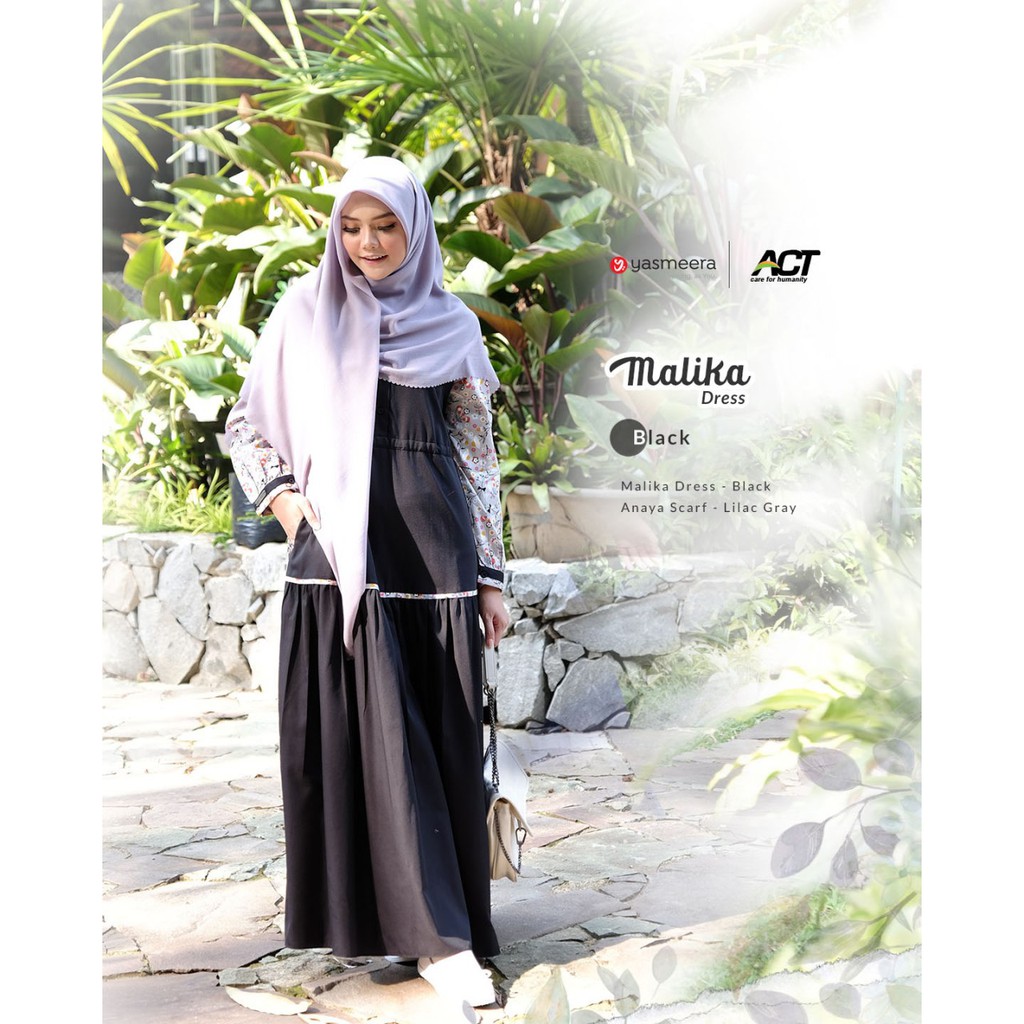gamis yasmeera terbaru malika dress