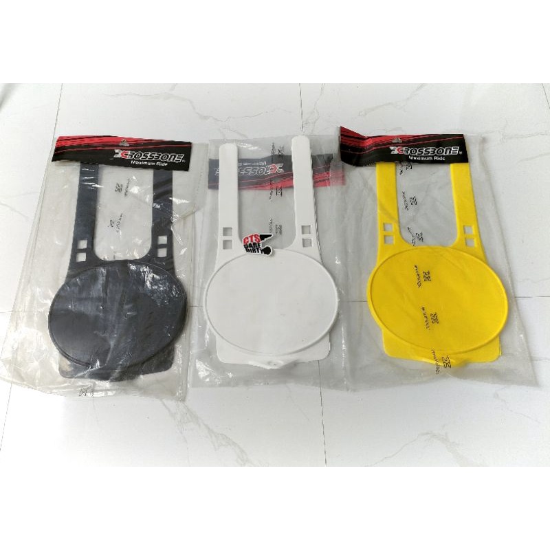 Papan Nomor Trail Jadul Klasik Vintage Crossbone