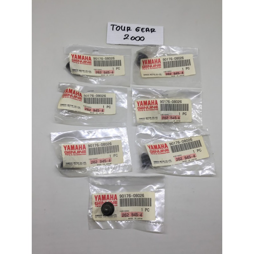 MUR CYLINDER HEAD YAMAHA OEM CROWN NUT YZ125 YZ80 YZ85 YZ250 ORIGINAL MADE IN JAPAN 90176-08026