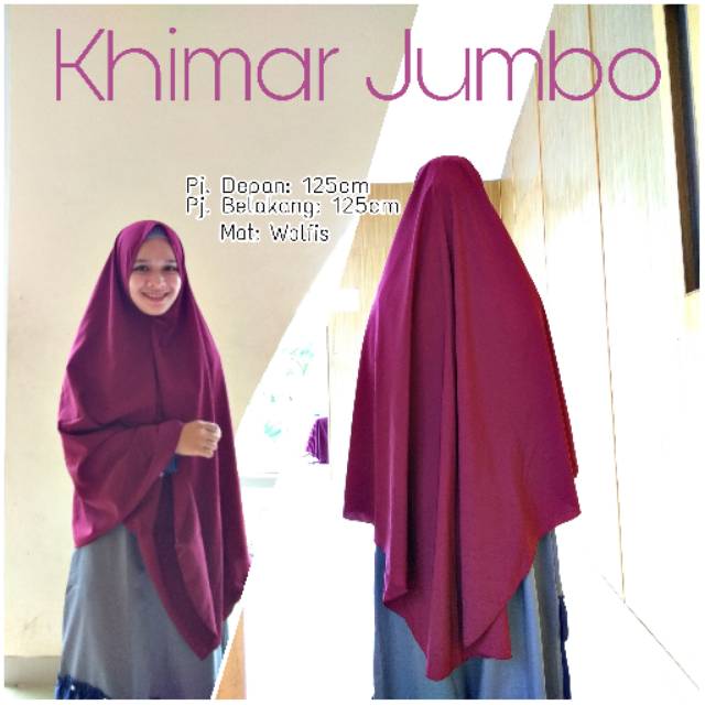 KHIMAR JUMBO XXL NON PET