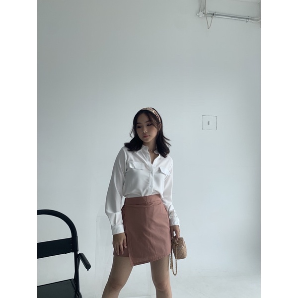 Karina Skort-Rose pink