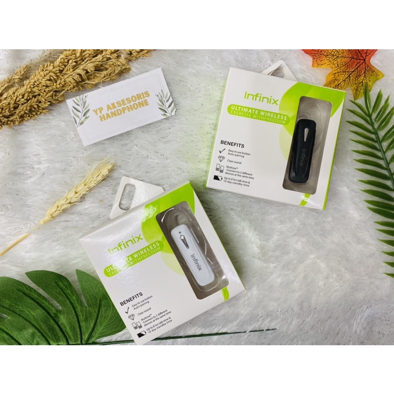 Headset Bluetooth INFINIX Earphone Wireless INFINIX