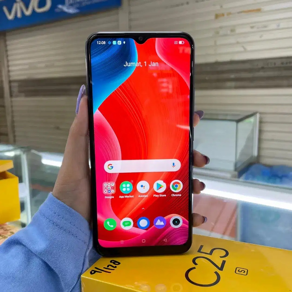 Realme C25S 4GB+128GB Garansi Resmi Realme C25 S 4 GB 128 GB Not C25S C30 C31 C33 C35 C55 NARZO 50 50I 50A 50 5G