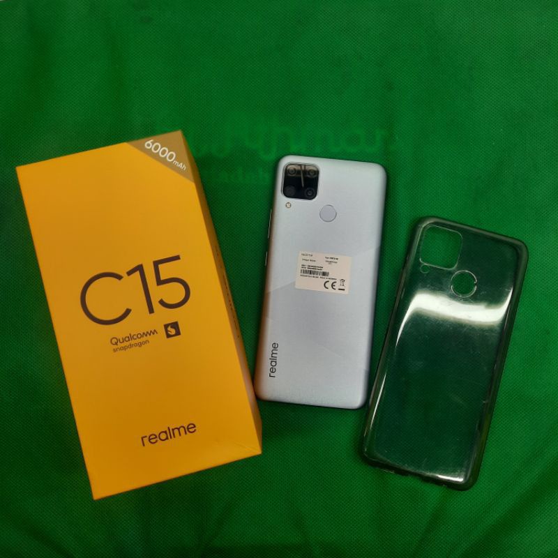 Jual REALME C15 (4/64)- SECOND FULLSET | Shopee Indonesia