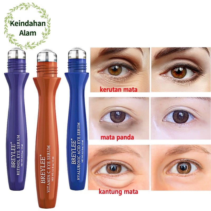 BREYLEE EYE CREAM SERUM KELOPAK MATA 15ML KRIM KOSMETIK PERAWATAN