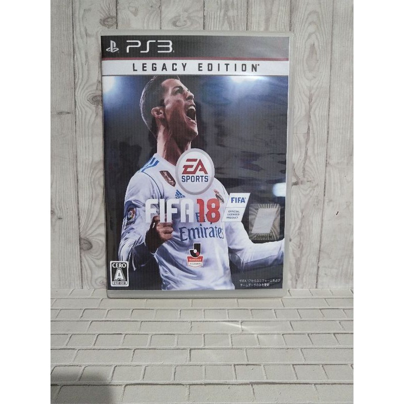 BD CD KASET ORIGINAL PS3 FIFA 18 Jpn Bahasa Jepang
