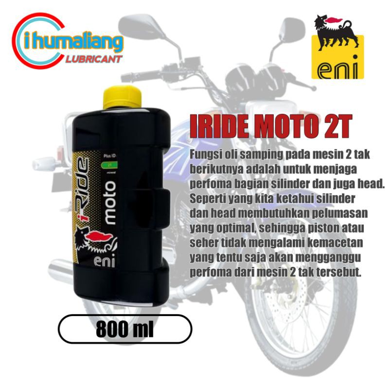 Oli samping 2T i-ride moto eni egip oil