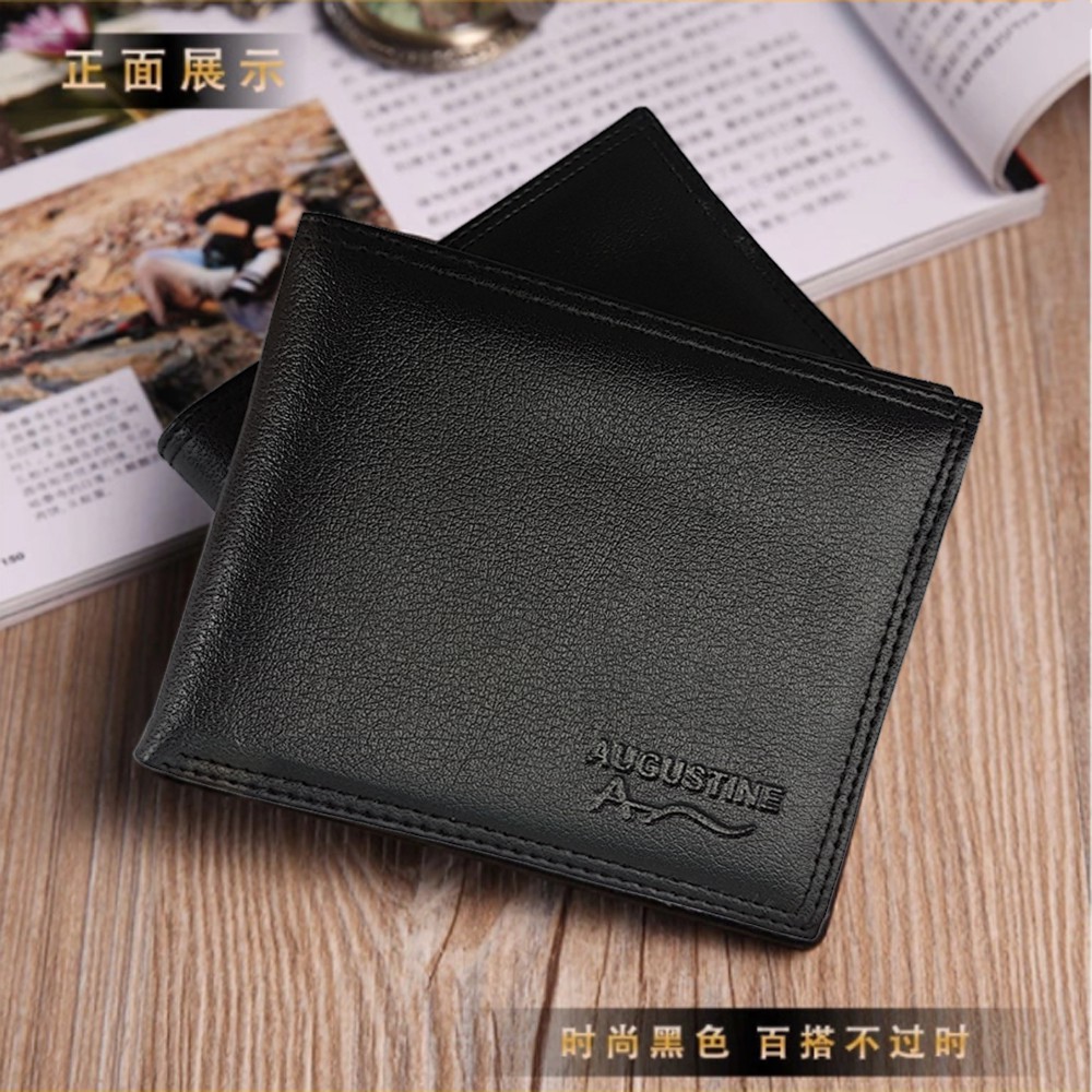Augustine Dompet Fashion Pria 6 Inchi 1109-05 Kulit 