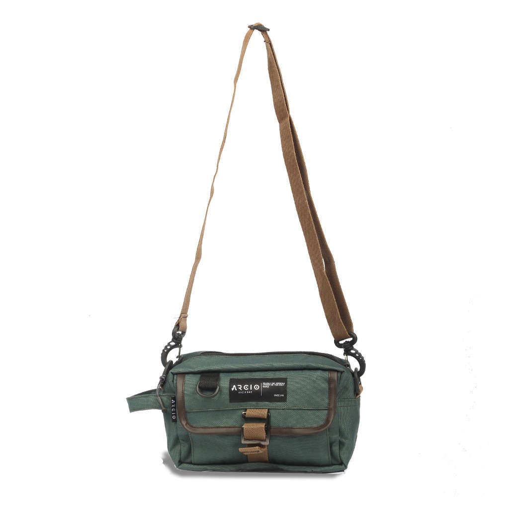 LITO GREEN |MNM x ARCIO| Tas Selempang Pria Sling Bag Pouch ORIGINAL