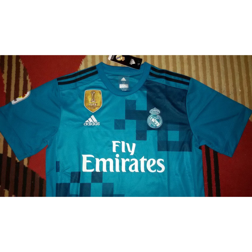 jersey real madrid 3rd third 17/18 2017/2018 retro
