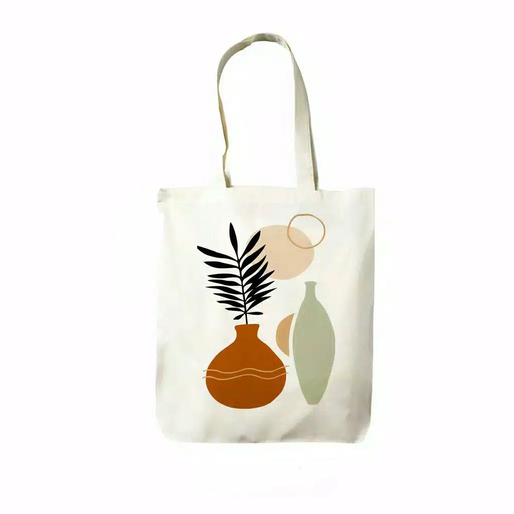 Tote Bag Wanita Custom Tropical Nordic Series Murah Meriah