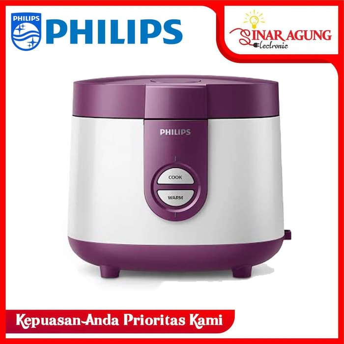 jtg80ht Philips Rice Cooker Hd 3116 -1Liter Purple (Free Lock And Lock) 56Ye45