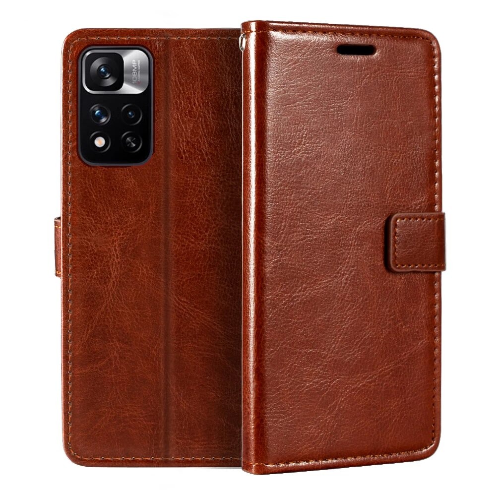 Flip Wallet Xiaomi Redmi Note 11T 5G Poco M4 Pro 5G Flip Cover Leather Sarung HP Dompet Kulit