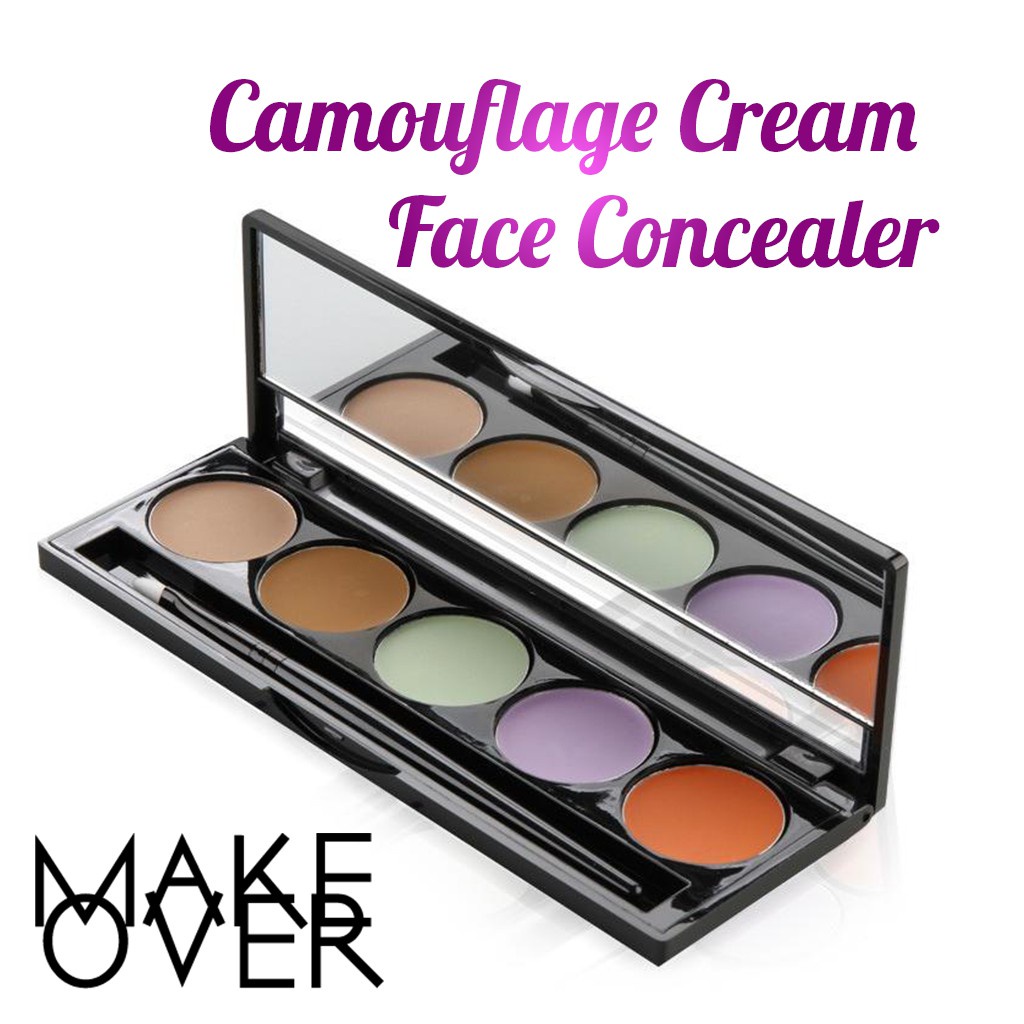 MAKE OVER Camouflage Cream Face Concealer 5 x2 g