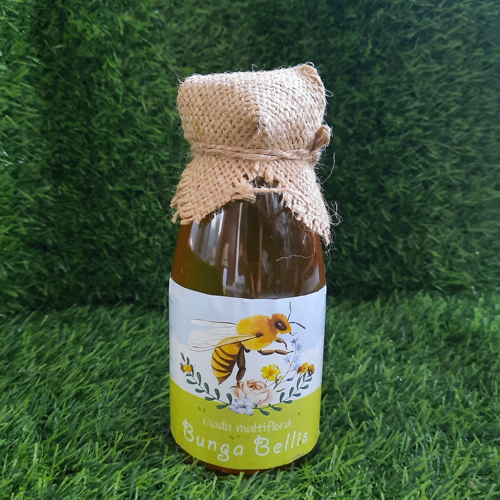 

Bunga Bellis Madu Multiflora 500 GR Murni Alami 100% - Premium Quality Pure Honey (Kemasan baru)