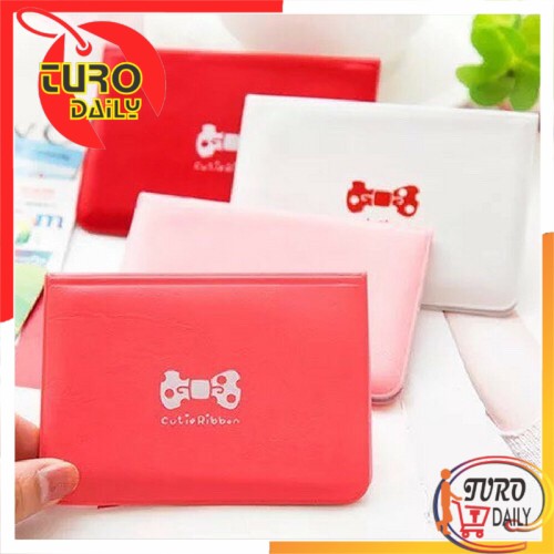 CARD HOLDER PITA / TEMPAT DOMPET KARTU NAMA ATM / DOMPET KARTU CANTIK PITA