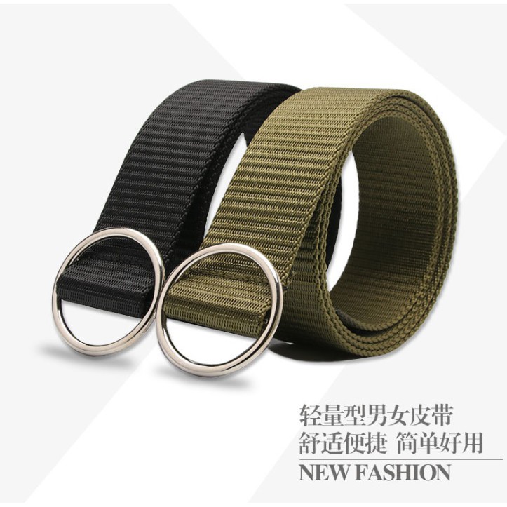 Ikat Ban Pinggang Impor TACTICAL #658 Korea Fashion Kulit Gasper Sabuk Cewe Unisex Belt Cowo Cewe